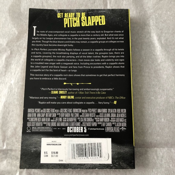 PITCH PERFECT - BY: MICKEY RAPKIN - Picture 2 of 3